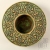 pracowniazona, Dekoracja Wnętrz, Ceramika, lampion ornamentowy zielono-brazowy
