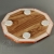 podkładka pod gorące naczynie beżowa / pracowniazona / Dekoracja Wnętrz / Ceramika