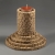 świecznik, lampion kolumnowy kamienny / pracowniazona / Dekoracja Wnętrz / Ceramika