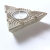 lampion trójkątny, szary granit / pracowniazona / Dekoracja Wnętrz / Ceramika