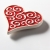  serce od serca, magnes, czerwone w pudełku / pracowniazona / Dekoracja Wnętrz / Ceramika