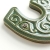 Ceramiczny numer domu, cyfra 3 zielono-brązowa do przykręcenia / pracowniazona / Dekoracja Wnętrz / Ceramika