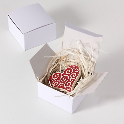  serce od serca, magnes, czerwone w pudełku / pracowniazona / Dekoracja Wnętrz / Ceramika