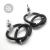 Małe czarne supły / Wierzbanowska Jewellery / Biżuteria / Kolczyki