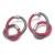 Wierzbanowska Jewellery, Biżuteria, Kolczyki, Supły różowo-srebrne