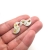 Ptaszki pozłacane  / Wierzbanowska Jewellery / Biżuteria / Kolczyki