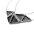 Wierzbanowska Jewellery, Biżuteria, Naszyjniki, Trójkąty - duży naszyjnik