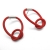 Wierzbanowska Jewellery, Biżuteria, Kolczyki, Supły czerwone - kolczyki