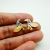 Pozłacane kolczyki ptaszki / Wierzbanowska Jewellery / Biżuteria / Kolczyki