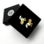 Pozłacane kolczyki ptaszki / Wierzbanowska Jewellery / Biżuteria / Kolczyki