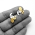 Pozłacane kolczyki ptaszki / Wierzbanowska Jewellery / Biżuteria / Kolczyki
