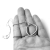 Minimal oksydowany naszyjnik / Wierzbanowska Jewellery / Biżuteria / Naszyjniki