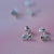 Kolczyki sztyfty Ptaszki emaliowane (rozmiar S) / Wierzbanowska Jewellery / Biżuteria / Kolczyki