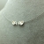 Ptaszki dwa - srebrny naszyjnik pozłacany / Wierzbanowska Jewellery / Biżuteria / Naszyjniki