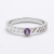 Srebrny pierścionek z amestystem / Wierzbanowska Jewellery / Biżuteria / Pierścionki