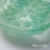 Zielona z kwiatkiem na mydełko - szklana mydelniczka - fusing / anyadesign / Dekoracja Wnętrz / Szkło