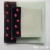 Black-red-white- komplet talerzyków deserowych / anyadesign / Dekoracja Wnętrz / Szkło