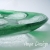Green - półmisek, patera szklana, fusing / anyadesign / Dekoracja Wnętrz / Szkło