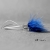 SHAMBALA, Biżuteria, Kolczyki, Kolczyki z piórkami BLUE FLUFFY
