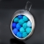 Srebrny wisiorek TURQUOSE MELANGE / SHAMBALA / Biżuteria / Wisiory
