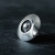 Duży pierścionek z kulą SILVER ORB / SHAMBALA / Biżuteria / Pierścionki