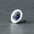 Srebrny pierścionek z tytanem ROSSA / SHAMBALA / Biżuteria / Pierścionki