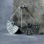 Kolczyki srebrne z czarnym oczkiem NEFRE / SHAMBALA / Biżuteria / Kolczyki