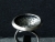 Oksydowany pierścionek z teksturowanego srebra / SHAMBALA / Biżuteria / Pierścionki