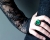 Szmaragdowo zielony pierścionek z turkusowym akcentem / SHAMBALA / Biżuteria / Pierścionki