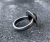 Srebrny pierścionek tribal z naturalnym kamieniem, czarny onyks / SHAMBALA / Biżuteria / Pierścionki