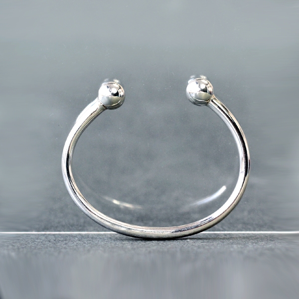 Srebrna minimalistyczna bransoleta ORBITAL / SHAMBALA / Biżuteria / Bransolety